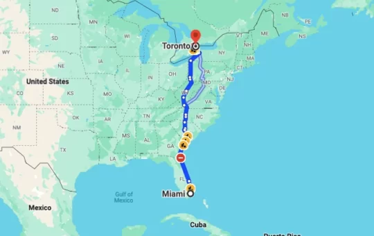 Moving from Miami to Toronto